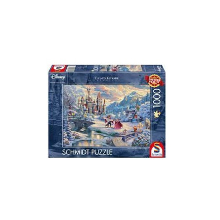 puzzle schmidt disney la bella e la bestia 1000pezzi [wzsmtt0ug096538]
