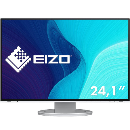 monitor led 24" flexscan ev2485 wuxga 1920x1200p 5ms classe