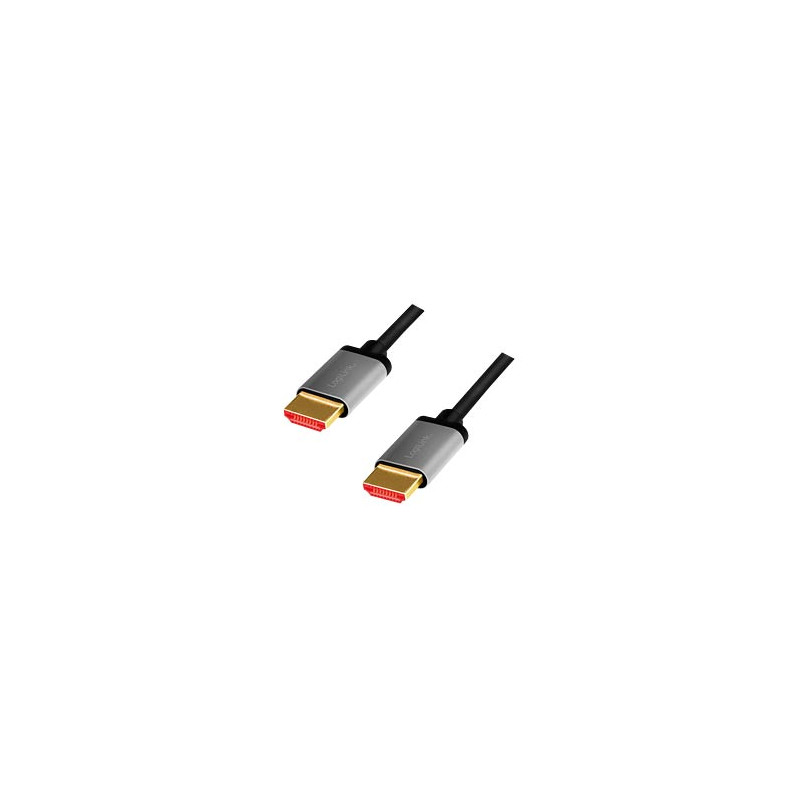 cavo hdmi logilink 2m tipo a nero/grigio