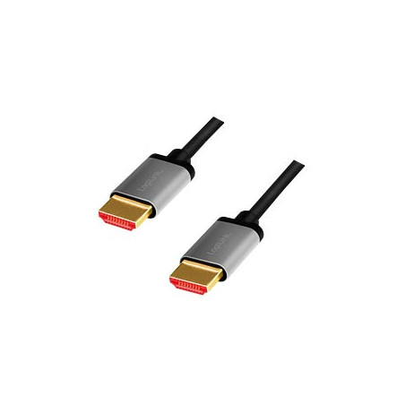 cavo hdmi logilink 2m tipo a nero/grigio