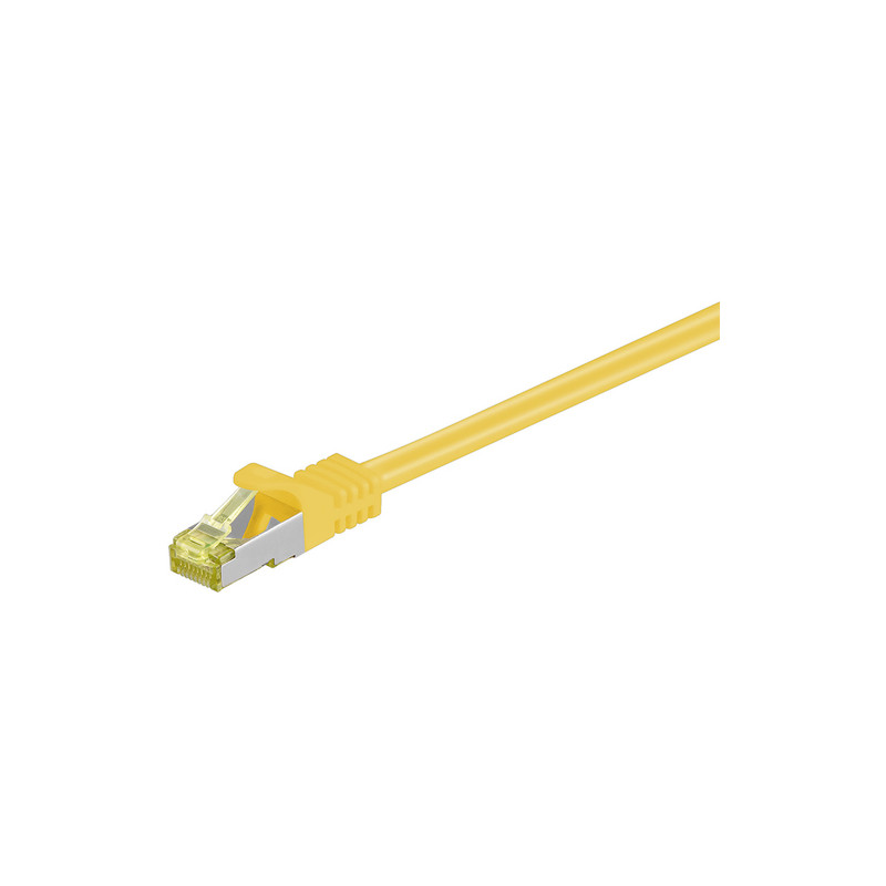 Cavo di rete patch rj45 s/ftp cat7 0.50m giallo pimf