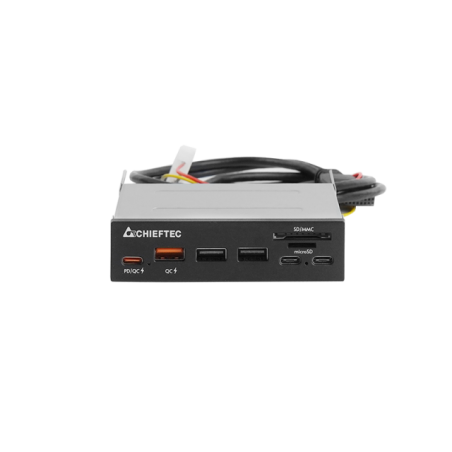 lettore di schede chieftec crd-908h 3.5" nero [crd-908h]