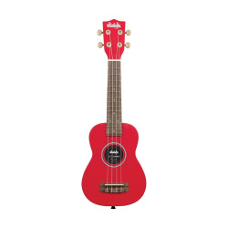 chitarra ukulele kala ukadelic cherrybomb soprano rosso [uk-cherrybomb]