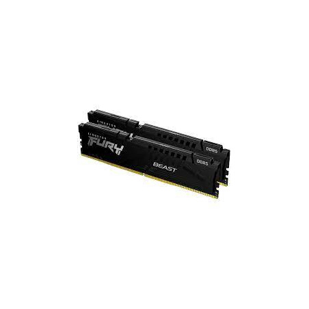 ram dimm ddr5 32gb kingston fury beast 5600mhz cl36 nero [sakin503256bb21]