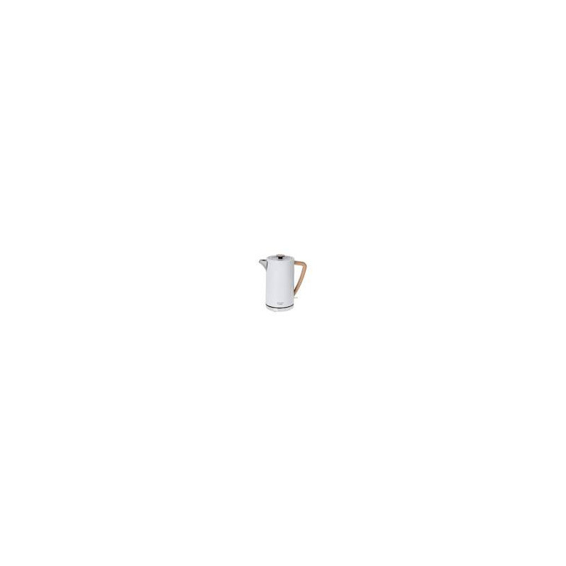 bollitore elettrico adler in metallo 1.7l bianco [ad 1347w]