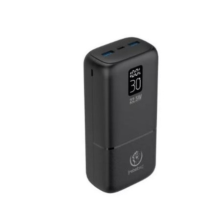 batteria portatile rebeltec p30 powerbank 30000mah nero [azrecuap023]