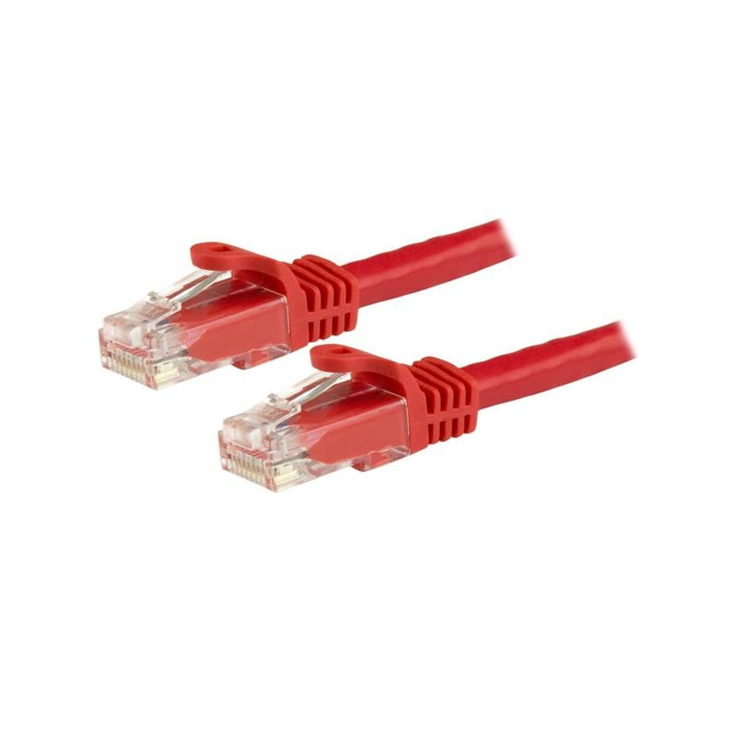 cavo patch startech.com u/utp cat6 1.5m rosso [n6patc150cmrd]