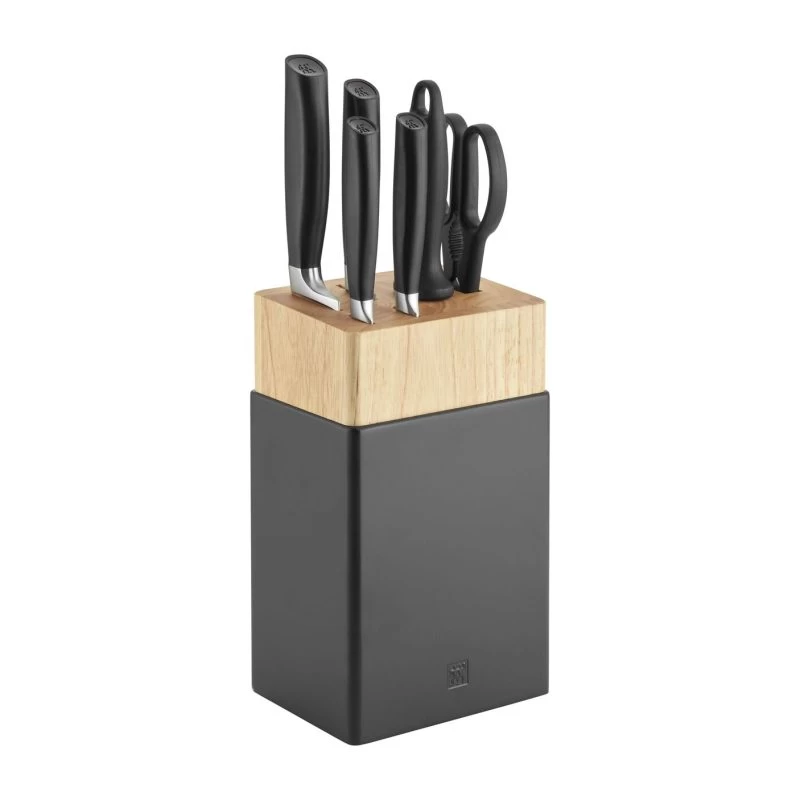 set coltelli zwilling all star 33760-300-0 in un blocco 7pz