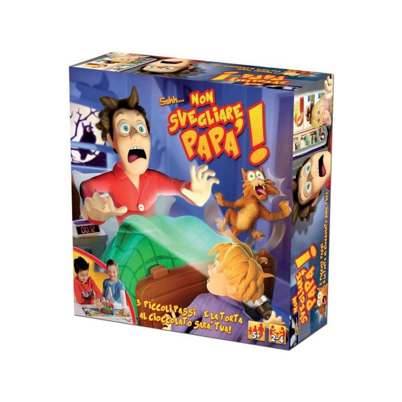 gioco da tavolo goliath non svegliare papa' multicolore