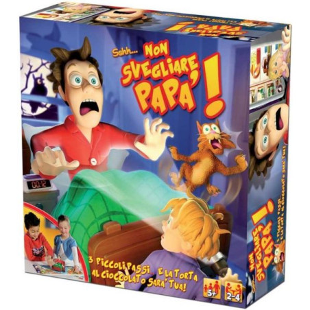 gioco da tavolo goliath non svegliare papa' multicolore