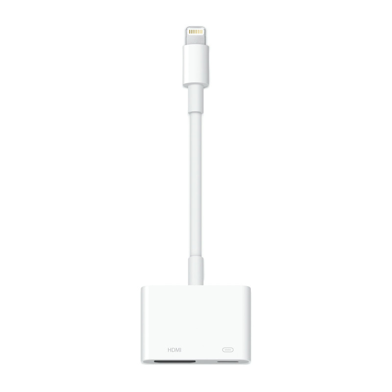 adattatore apple mw2p3zm/a lightning av digitale hdmi bianco [akappkuamw2p300]