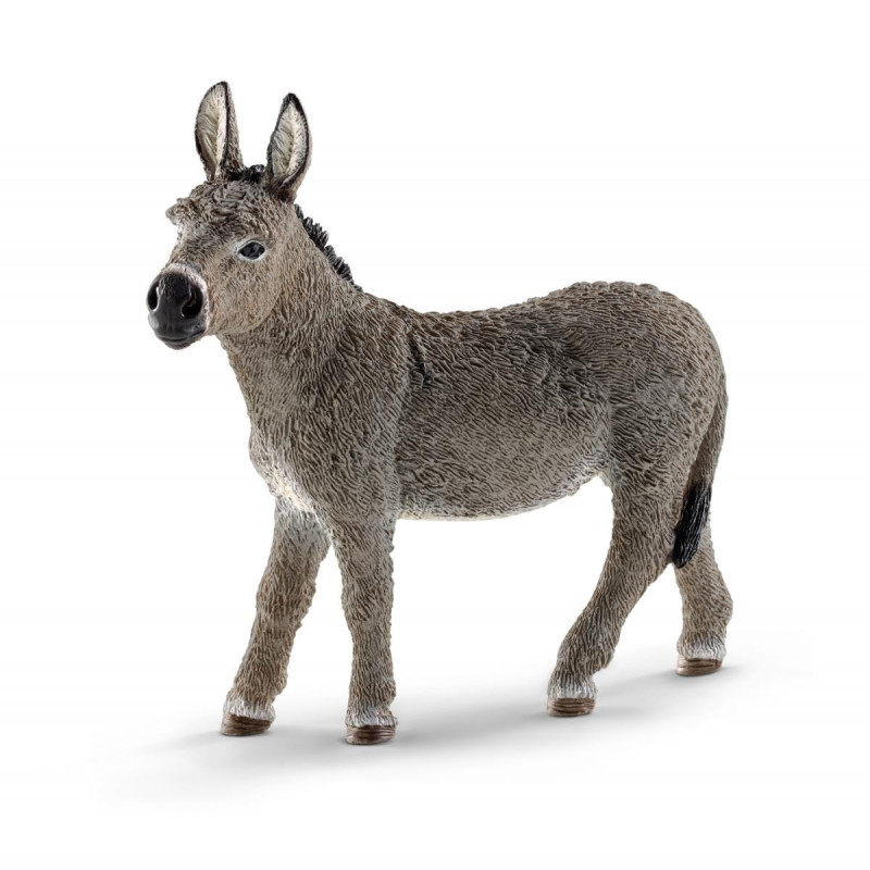 schleich farm world esel multicolore [13772]