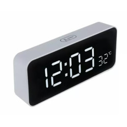 orologio greenblue gb397 con sveglia e termometro bianco [qugeespzeggb397]