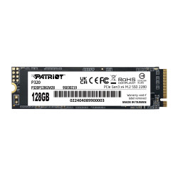 ssd 128gb patriot p230 pcie 3.0 x4 nvme 1.3 m.2 2280 [p320p128gm28]