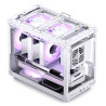 case jonsbo c6max,matx case con manico bianco