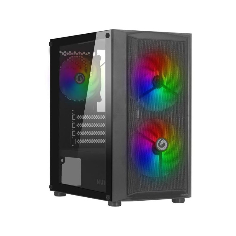 case nuwo blitz r26 mini-tower atx nero [cs0322pw-r26k537]