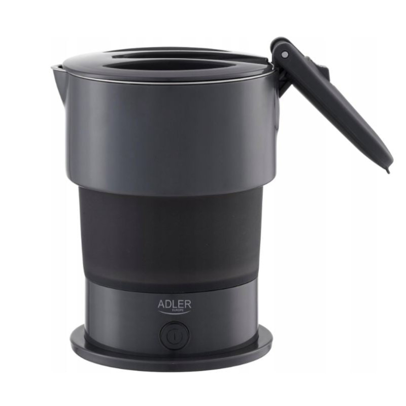 bollitore elettrico adler ad 1377 0.6l 600w grigio [ad 1377g]