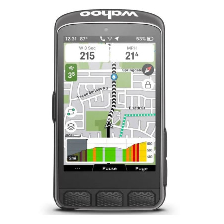 ciclocomputer wahoo elemnt ace gps antracite [wfcc7]