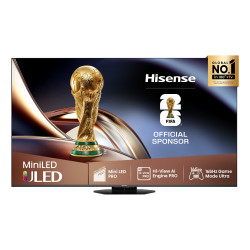 tv mini led 55" hisense 55u8q 4k uhd 3840x2160 smart tv classe