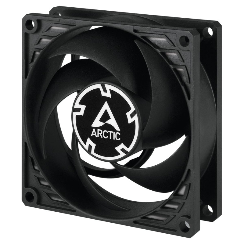 ventola 80x80 arctic p8 silent 80mm nero [acfan00301a]