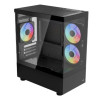 case aerocool viewport mini-g-bk-v4 argb mini-tower