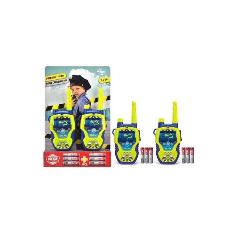 walkie-talkie dickie police design multicolore [201118197]