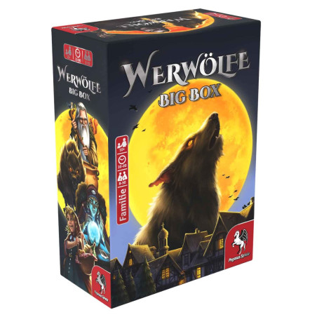 carta da gioco pegasus spiele werwÃ¶lfe big box multicolore [18277g]