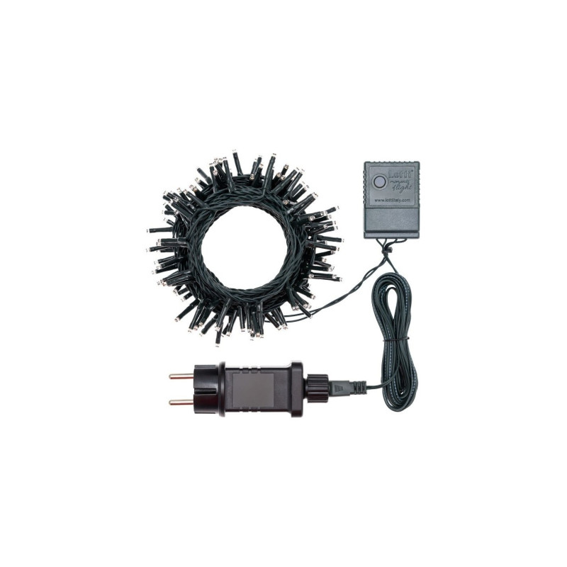 luci a stringa lotti 32538 ip44 4m argento [32538]