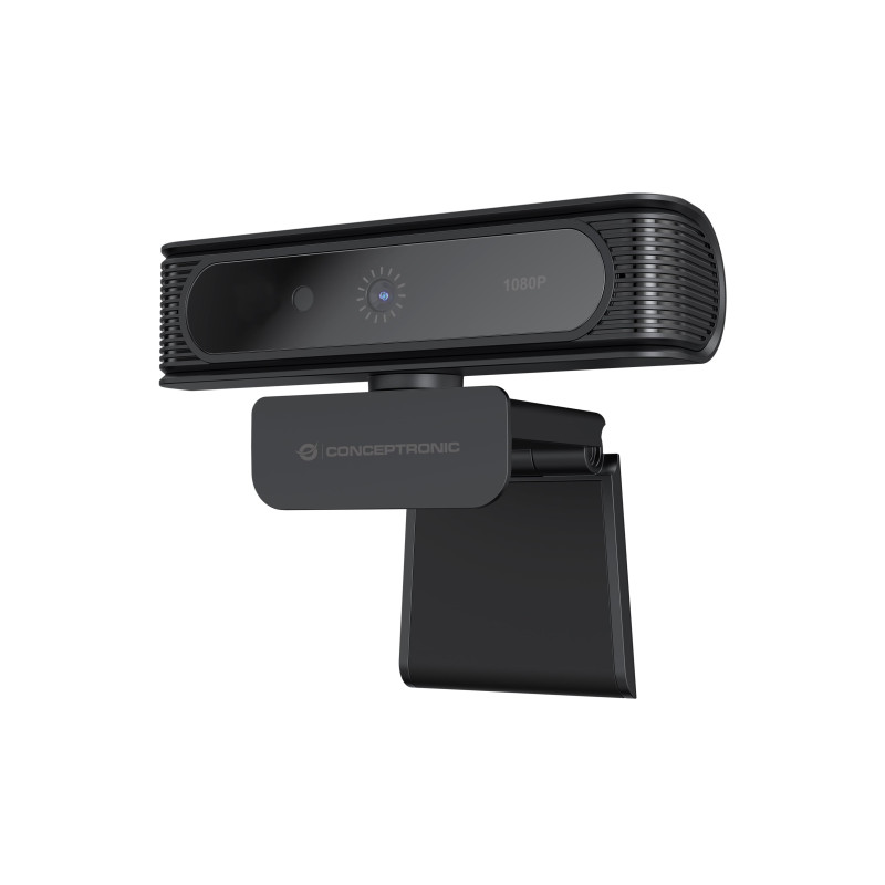 webcam conceptronic 2mp 1920x1080p usb 2.0 nero [amdis09b]