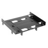 adattatore hard disk/ssd 2,5-5,25 sharkoon nero [4044951013319]
