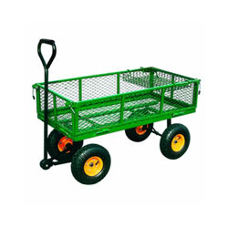 carrello il campo cruk con vascsa in ferro 95 litri 07888 [il campo]