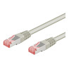Cavo patch cat6 10m lc sstp pimf grigio [93651]