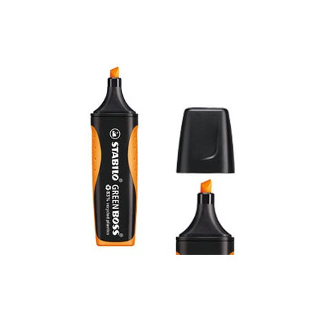 evidenziatore stabilo? green boss? 83recycled arancio [6070/54]