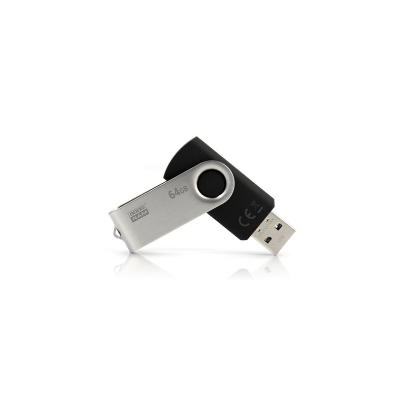 pen drive 64gb goodram twister usb3.0 nero [uts3-0640k0r11]