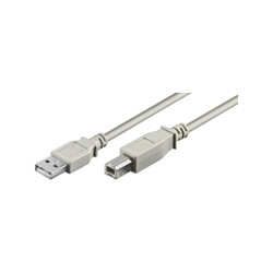 Cavo usb usb 2.0 a-b 1,8m grigio [68712]