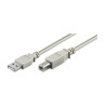 Cavo usb usb 2.0 a-b 1,8m grigio [68712]