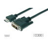 Cavo dvi-d 18+1/hdmi a m/m 3m 1080i bl [ak-330300-030-s]