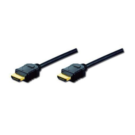 Cavo digitus hdmi a m/m 3.00m black [ak-330107-030-s]