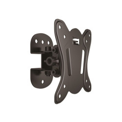 supporto murale nuova videosuono n31 per tv 22" 55.9cm nero