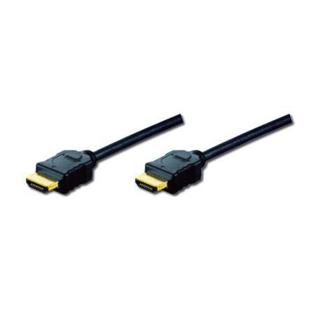Cavo digitus hdmi a m/m 5.00m black [ak-330107-050-s]