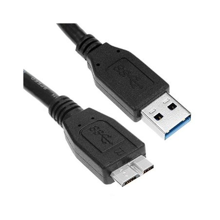 Cavo usb3 a/micro-b m/m 1.80m nero [ak-300116-018-s]