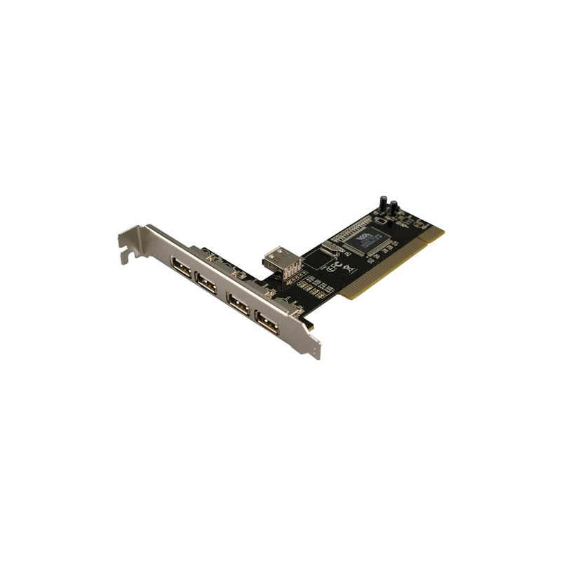 Scheda pci usb2.0 logilink pc0028 4+1port [pc0028]