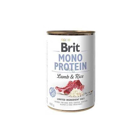 mangime secco per gatto brit monoproteico gusto agnello 400g