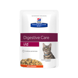 mangime umido hill's prescription diet digestive care i/d feline