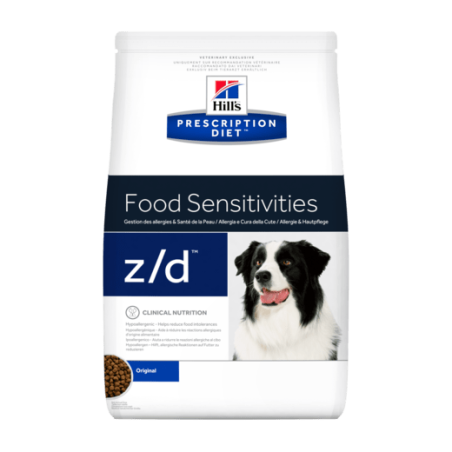 mangime secco hill's prescription diet food sensitivity canine