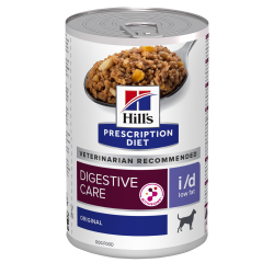 mangime hill's prescription diet digestive care low fat umido