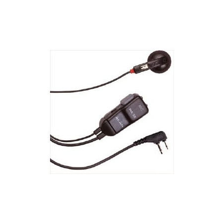 Auricolare con microfono midland da bavero ma28 l