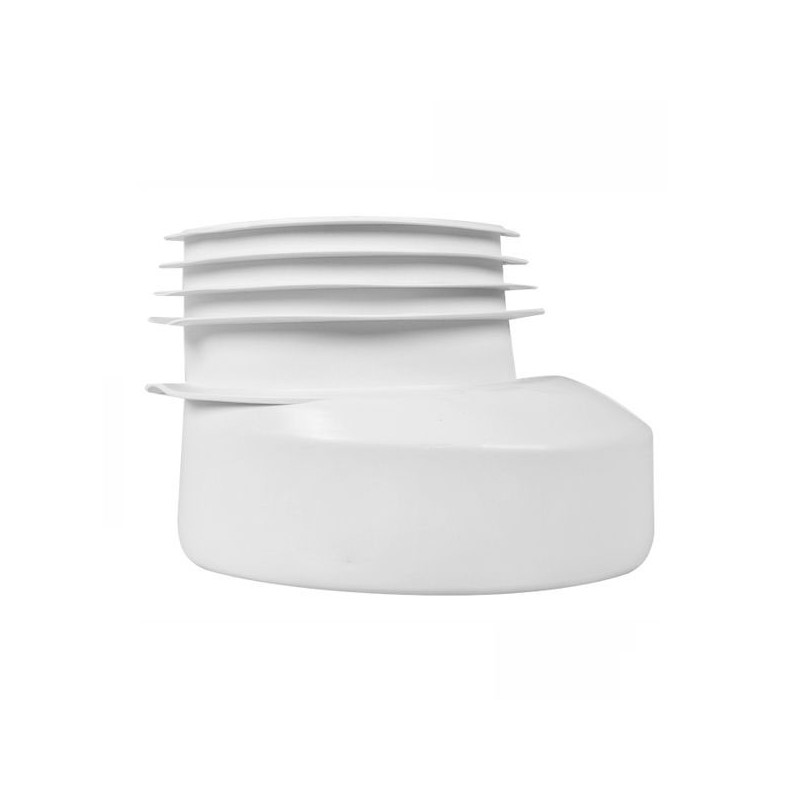 manicotto wc maryplast eccentrico/scarichi 110/130mm bianco [m1641e]
