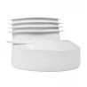 manicotto wc maryplast eccentrico/scarichi 110/130mm bianco [m1641e]
