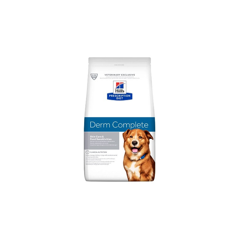 cibo secco per cani hill's prescription diet derm completo 1.5kg